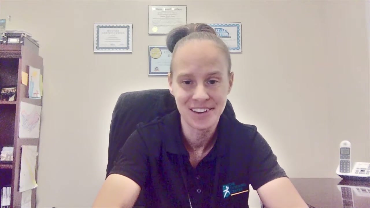 Sabrina Denny speaking in her original testimonial video
